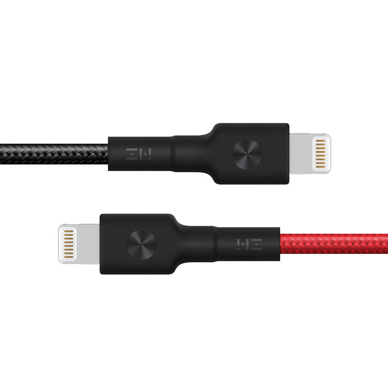 Кабель ZMI AL853 USB - Lightning MFi AL853 1.5м Чёрный - фото 4