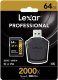 Карта памяти Lexar SDXC 64Gb V90 UHS-II U3 + USB Reader - Изображение 115526
