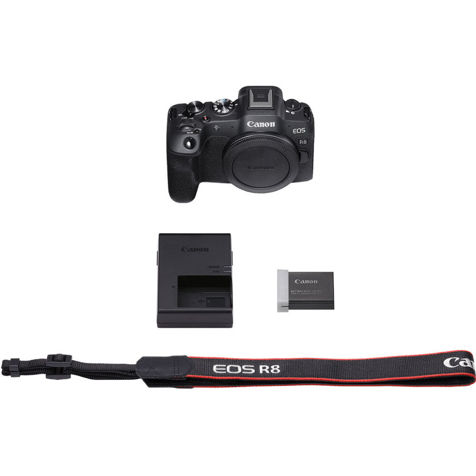 Беззеркальная камера Canon EOS R8 Body (A) 5803C002 беззеркальная камера nikon z6 ii body z6 ii body euro