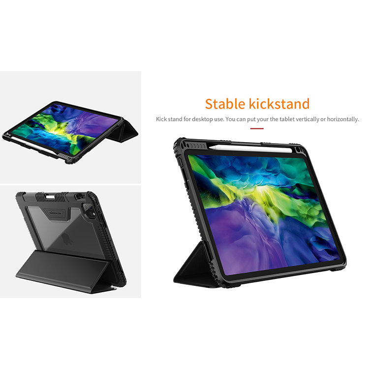 Чехол Nillkin Bumper для Apple iPad Pro 11 2020 Чёрный - фото 5