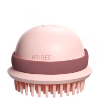 Расчёска массажная KRiBEE Electric Massage Comb Розовая