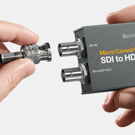 Микро конвертер Blackmagic Micro Converter HDMI - SDI 3G CONVCMIC/HS03G/WPSU - фото 2