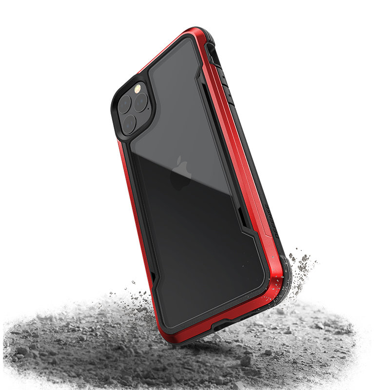Чехол X-Doria Defense Shield для iPhone 11 Pro Max Красный 484862 - фото 3