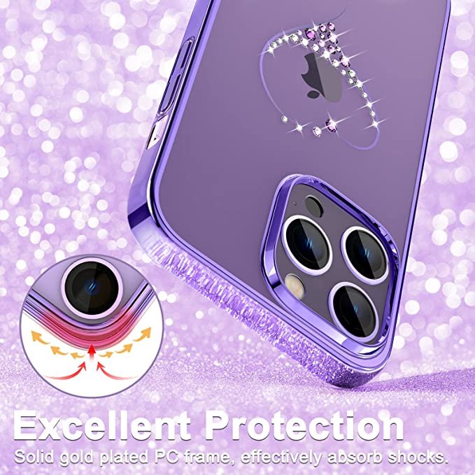 Чехол PQY Wish для iPhone 14 Pro Max Фиолетовый - фото 1