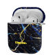 Чехол PQY Marble для Apple AirPods Синий - Изображение 128886