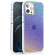 Чехол PQY Ombre для iPhone 12/12 Pro Синий и Фиолетовый - Изображение 210263
