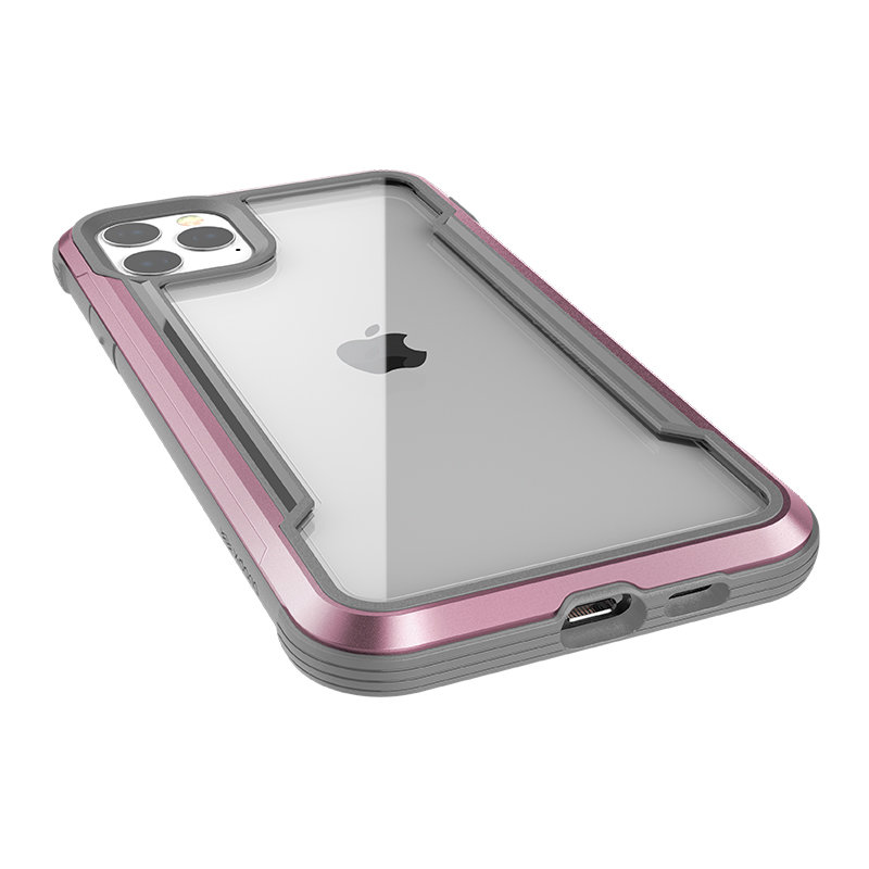 Чехол X-Doria Defense Shield для iPhone 11 Pro Max Розовое золото 484848 - фото 5