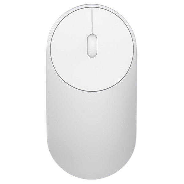 Беспроводная мышь Xiaomi Mi Portable Mouse Bluetooth Серебристая XMSB02MW white