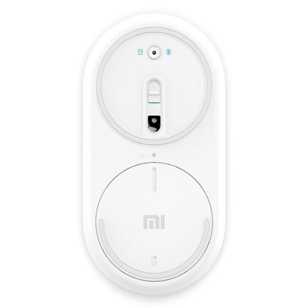 Беспроводная мышь Xiaomi Mi Portable Mouse Bluetooth Серебристая XMSB02MW white - фото 2