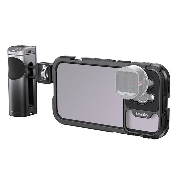Клетка SmallRig 4100 Single Handle Kit для iPhone 14 Pro клетка smallrig 4398 video kit single handheld для iphone 15 pro