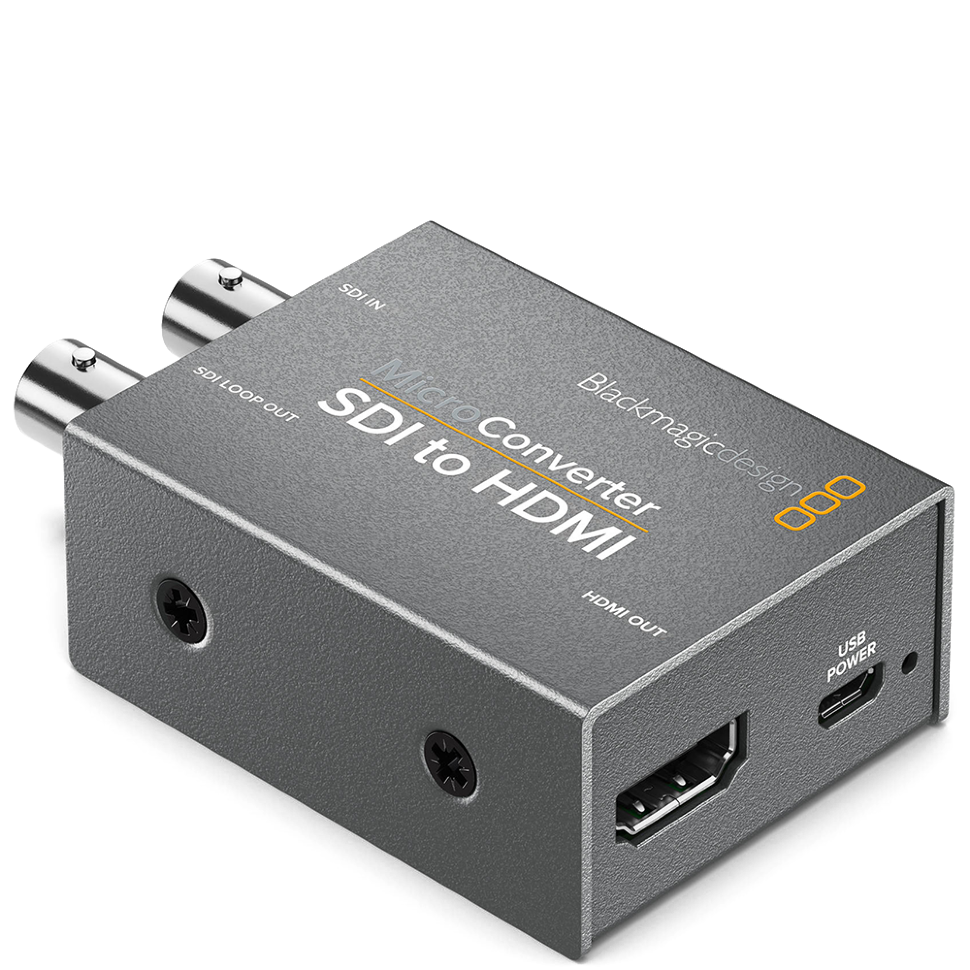Микро конвертер Blackmagic Micro Converter SDI - HDMI wPSU CONVCMIC/SH/WPSU - фото 1