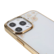 Чехол PQY Flora для iPhone 13 Pro Max Розовое золото - Изображение 173006