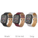 Ремешок кожаный HOCO WB04 Limited Edition для Apple Watch 38/40 Чёрный - Изображение 88188