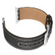 Ремешок кожаный HOCO WB04 Limited Edition для Apple Watch 38/40 Чёрный - Изображение 88192