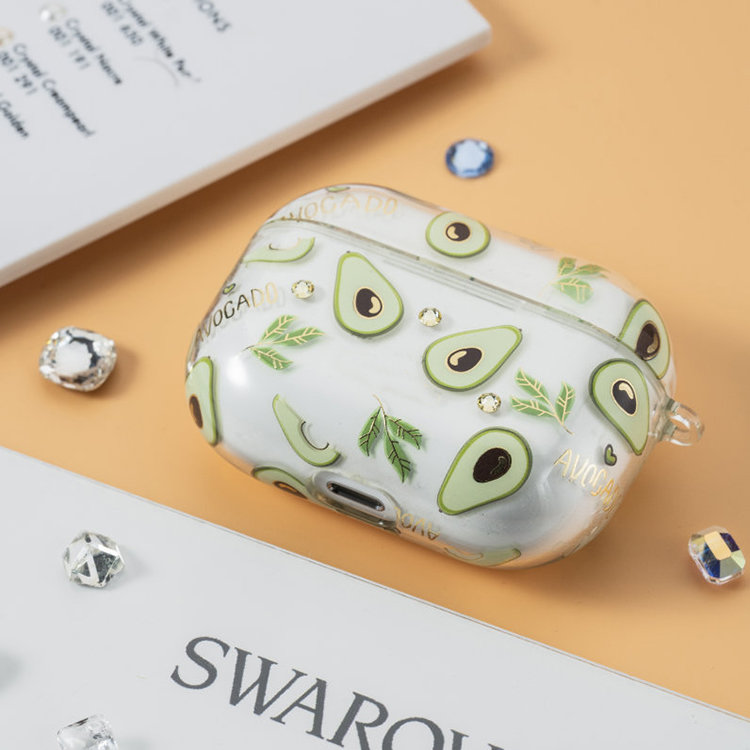 Чехол Kingxbar Fruit для Apple Airpods Pro Avocado Kingxbar Fruit Для Airpods Pro Case-Avocado - фото 1