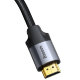 Кабель Baseus Enjoyment HDMI - DVI 2м Серый - Изображение 126009