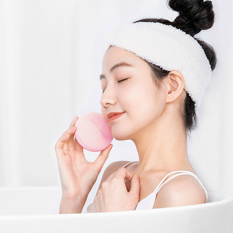 Массажер для чистки лица Xiaomi Mijia Sonic Facial Cleanser Розовый MJJMY01-ZJ - фото 2