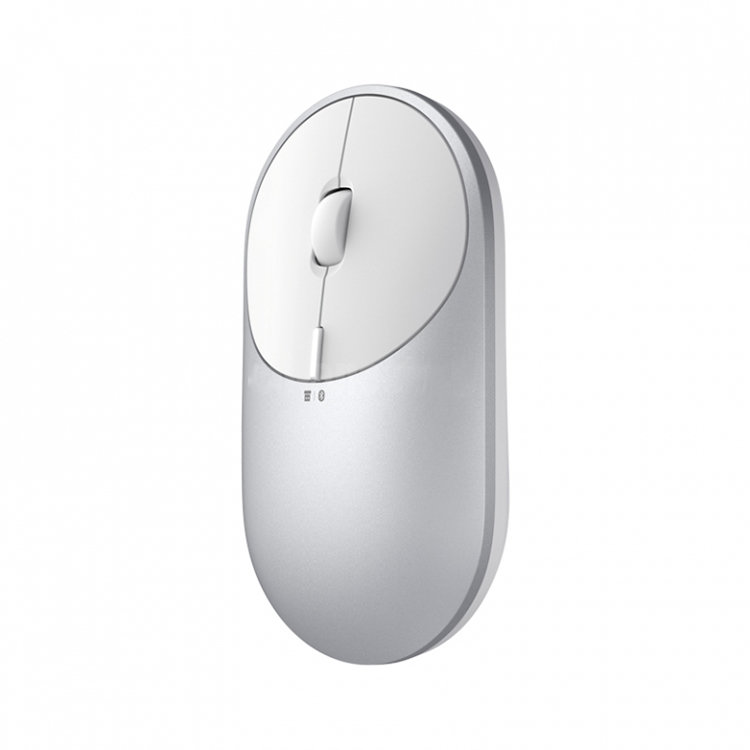 Мышь беспроводная Xiaomi Mi Portable Mouse 2 USB+Bluetooth BXSBMW02 Серебро - фото 2