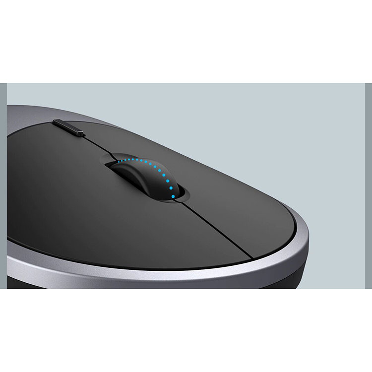 Мышь беспроводная Xiaomi Mi Portable Mouse 2 USB+Bluetooth BXSBMW02 Серебро - фото 6