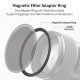 Переходное кольцо K&F Concept Magnetic 55-77мм - Изображение 197426