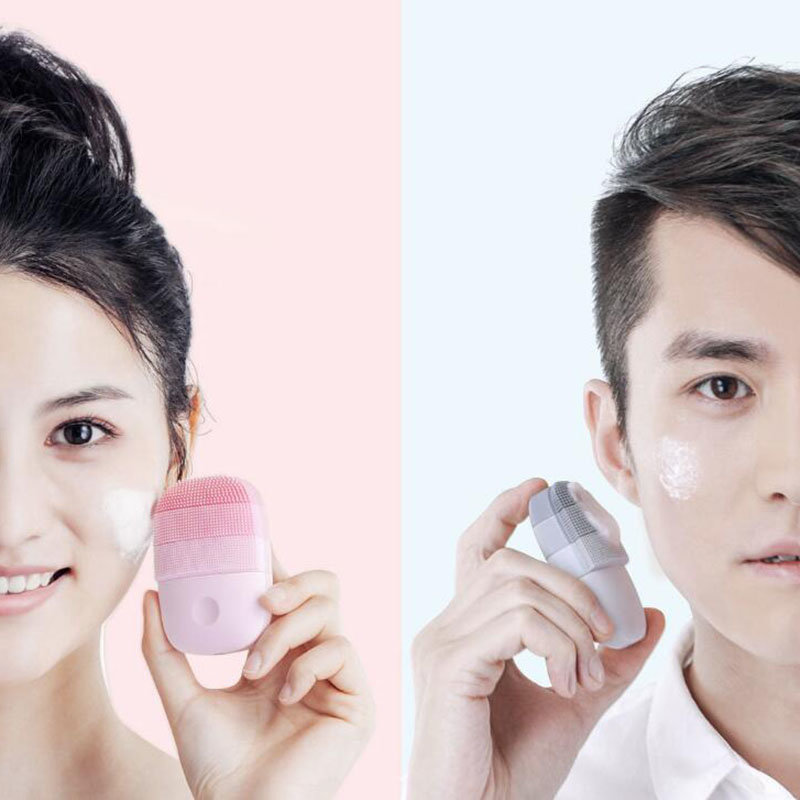 Массажер для лица с ультразвуковой очисткой Xiaomi inFace Electronic Sonic Beauty Facial MS2000 Розовый - фото 9