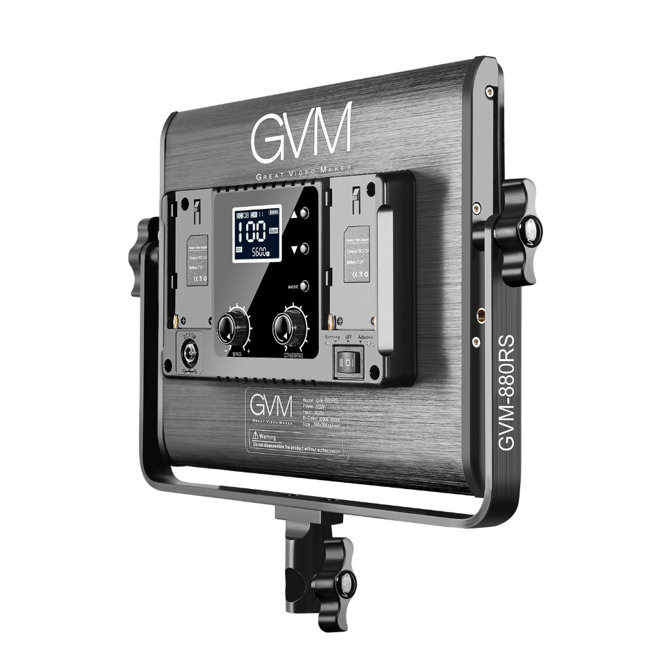 Комплект осветителей GVM 880RS (3шт) GVM-880RS-3L - фото 9