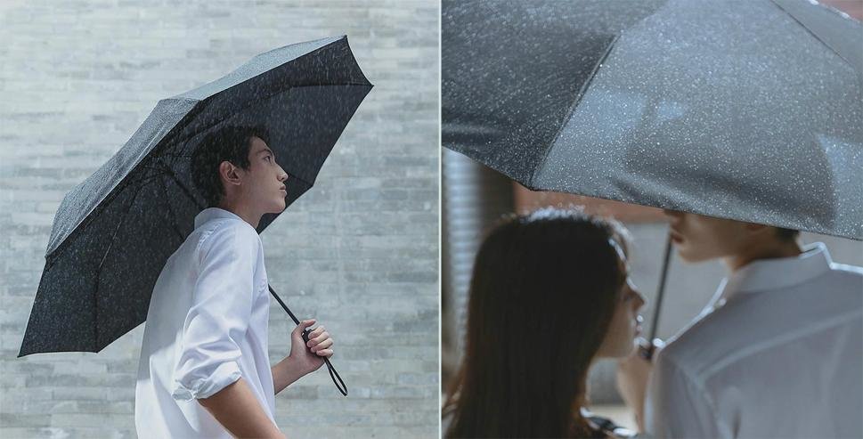 Зонт Xiaomi 90 Point All Purpose Umbrella Чёрный 5052 - фото 2