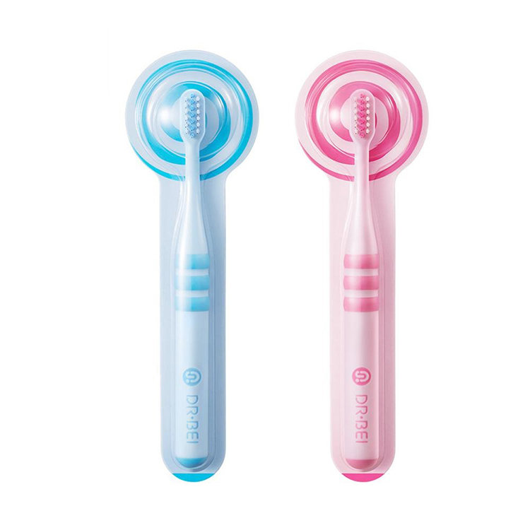 Зубная щётка детская Xiaomi Dr. Bei Toothbrush Children Голубая GB30002 - фото 5