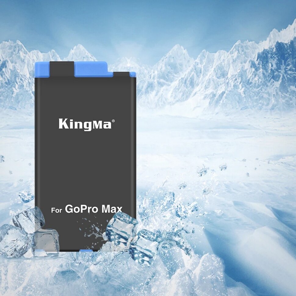 Аккумулятор Kingma SPCC1B 1400mAh для GoPro Max SPCC1B (GoPro Max) - фото 2