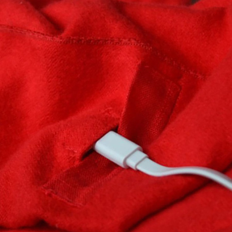 Шарф с подогревом Xiaomi PMA Graphene Heating R10 Красный PMA-R10C - фото 9