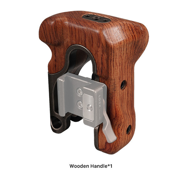 Рукоятка правая Tilta Tiltaing Wooden Handle Чёрная TA-RWH-B правая рукоятка tilta с кнопкой пуска 2 0 для sony a7 a9 tt 0511 r a7