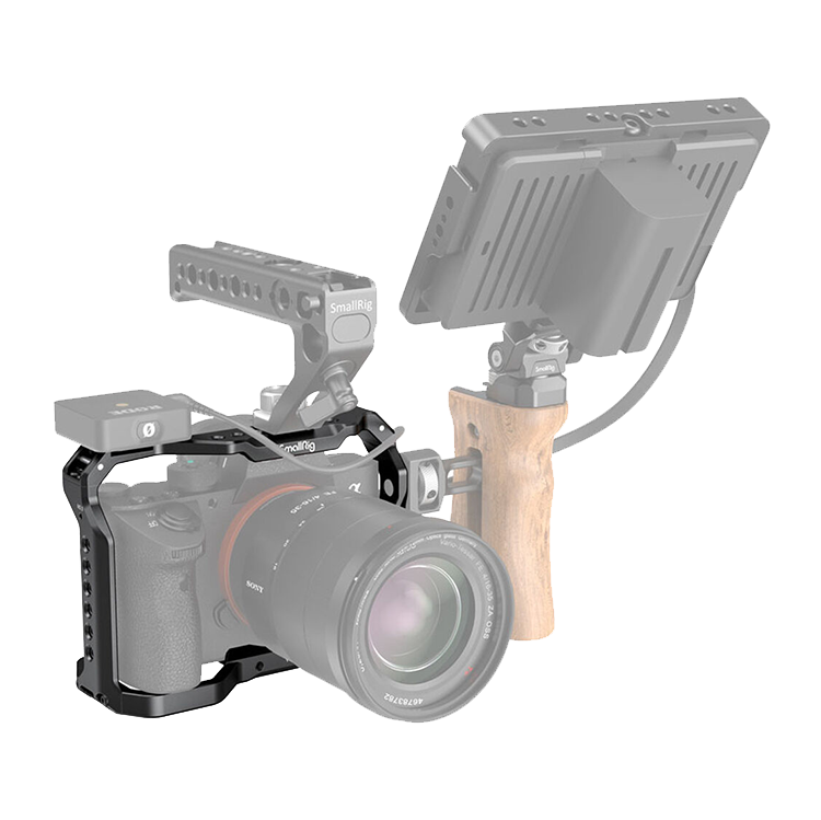 Клетка SmallRig 2918 для Sony A7 III/A7R III/A9 andoer складной портативный удлиняемым алюминиевого сплава штатив unipod монопод с шаровой головкой для canon nikon sony dslr камеры