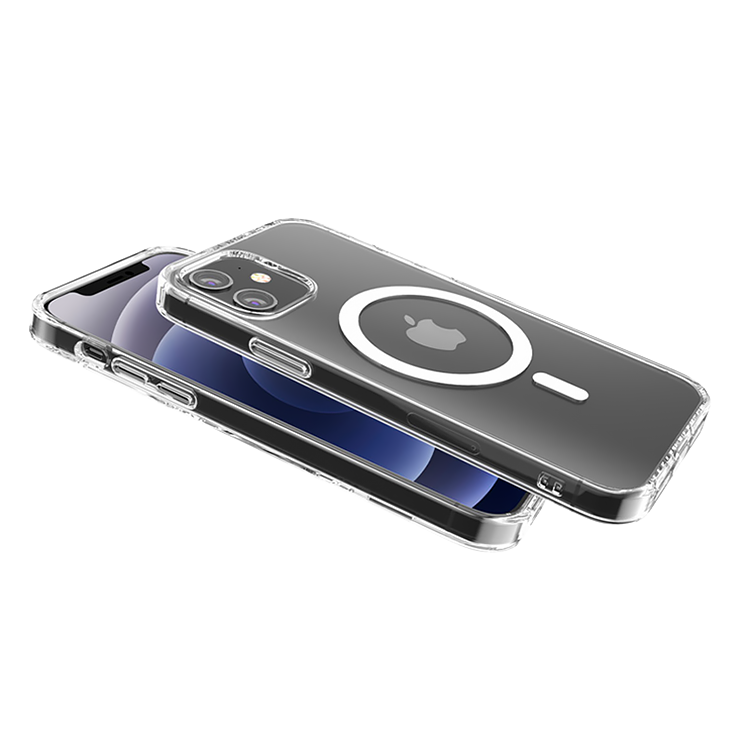 Чехол PQY Clear для iPhone 12/12 Pro Kingxbar IP 12 /12 Pro Clear Series Phone Case чехол pitaka fusion weaving magez case 3 для iphone 14 pro 6 1 overture