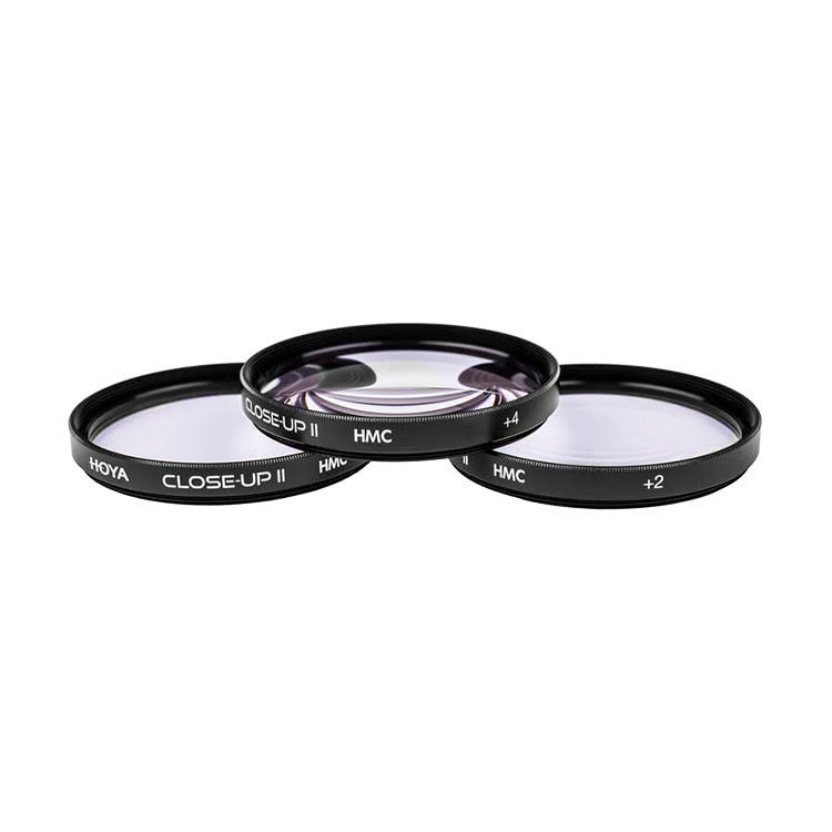 Комплект макролинз HOYA HMC Close-Up Filter Set II (+1+2+4) 67 мм A-67CUS-II фильтр поляризационный hoya pl cir tec slim 40 5