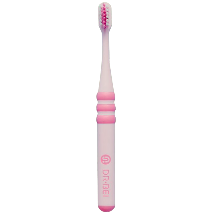 Зубная щётка детская Dr.Bei Toothbrush Children Розовая 