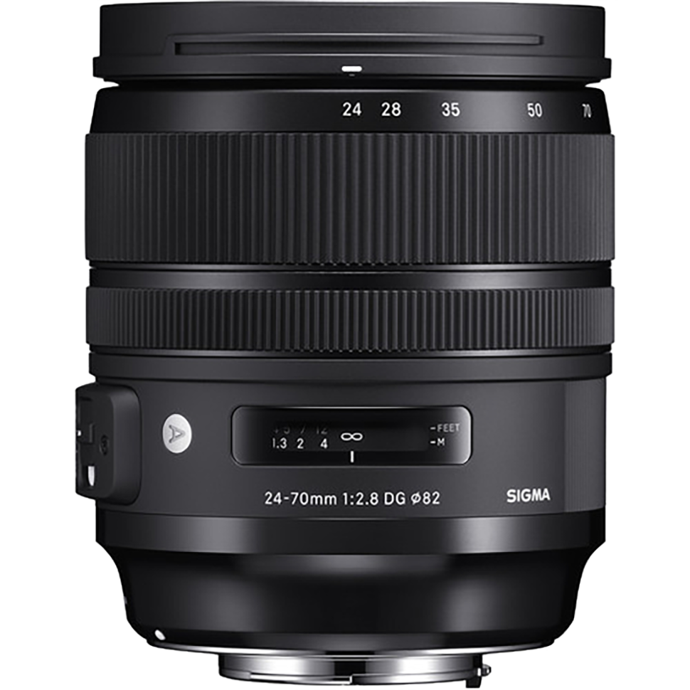 Объектив Sigma AF 24-70mm f/2.8 DG OS HSM Art EF 24-70mm f/2.8 DG OS HSM Art (CANON) объектив камеры carl zeiss batis 135mm f 2 8 крепление e объектив