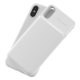 Чехол-аккумулятор Baseus 1+1 Wireless Charge 5000mah для iPhone X Белый - Изображение 73606