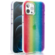 Чехол PQY Ombre для iPhone 12 Pro Max Радуга - Изображение 210261