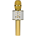 Караоке-микрофон HOCO BK3 Cool Sound Золото