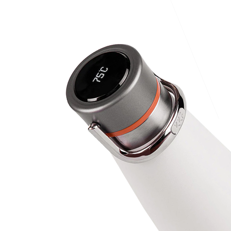 Термос Xiaomi KKF Smart Vacuum Bottle с OLED-дисплеем 475мл Серый S-U47WS-E - фото 5