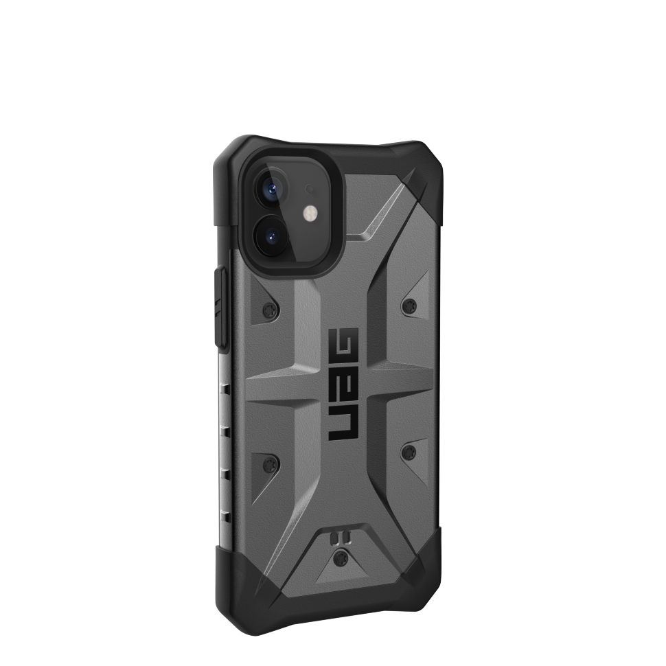 Чехол UAG Pathfinder для iPhone 12 mini Серебристый 112347113333 - фото 2