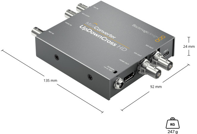 Мини конвертер Blackmagic Mini Converter - UpDownCross HD CONVMUDCSTD/HD - фото 3