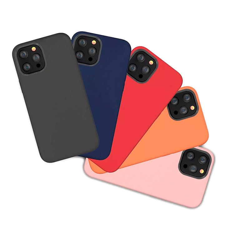 Чехол PQY Macaron для iPhone 12/12 Pro Чёрный Kingxbar Macaron SeriesiPhone 12Pro Phone Case-Bla