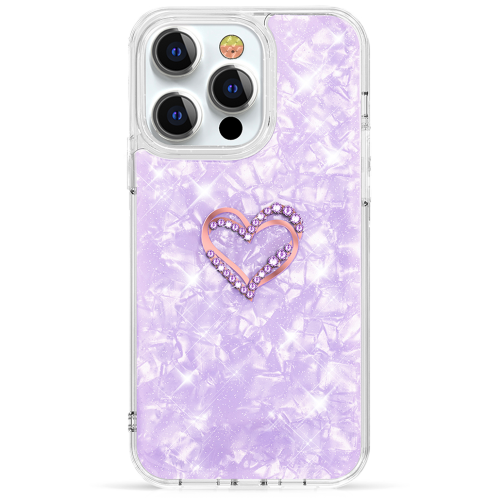 Чехол PQY Shell для iPhone 13 Pro Фиолетовый 