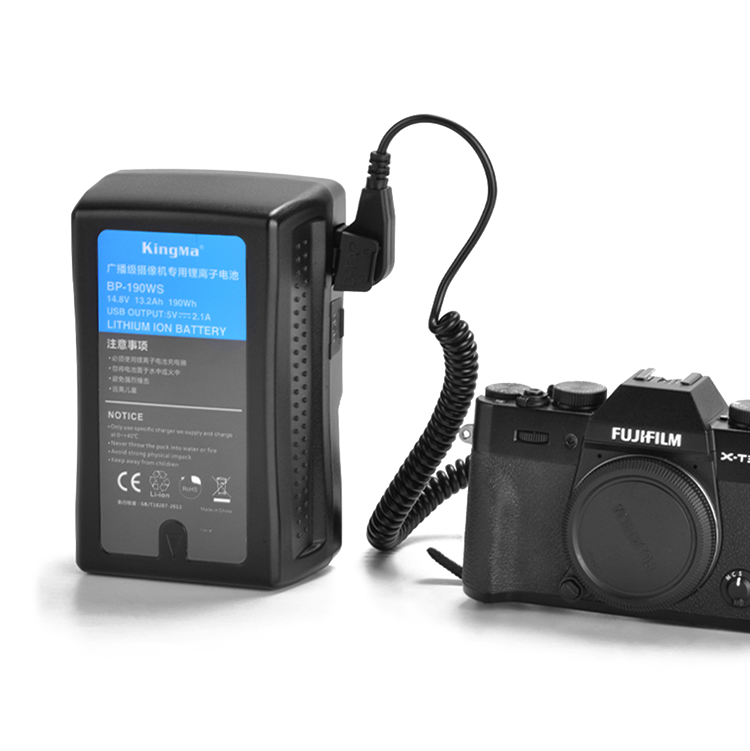 Адаптер питания Kingma NP-W126 - D-TAP DP-W126 аккумулятор для фотоаппарата fujifilm xq1 xq2 np 48