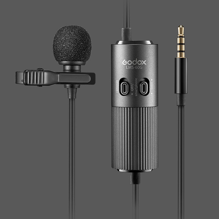 Микрофон Godox LMS-60G микрофон петличный tws k9 for iphone