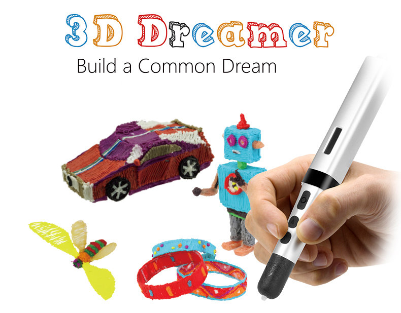 3D ручка низкой температуры AcmeWard Dream Starter Белая - фото 7