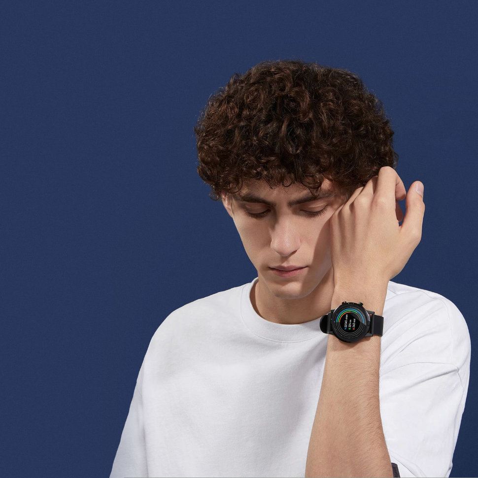 Умные часы Xiaomi Haylou LS05S Global Чёрные - фото 4