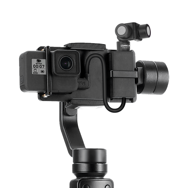 Микрофон стерео X/Y CoMica VS10 для камеры и GoPro CVM-VS10 окуляр для телескопа микромед wf 5x стерео мс 3 4