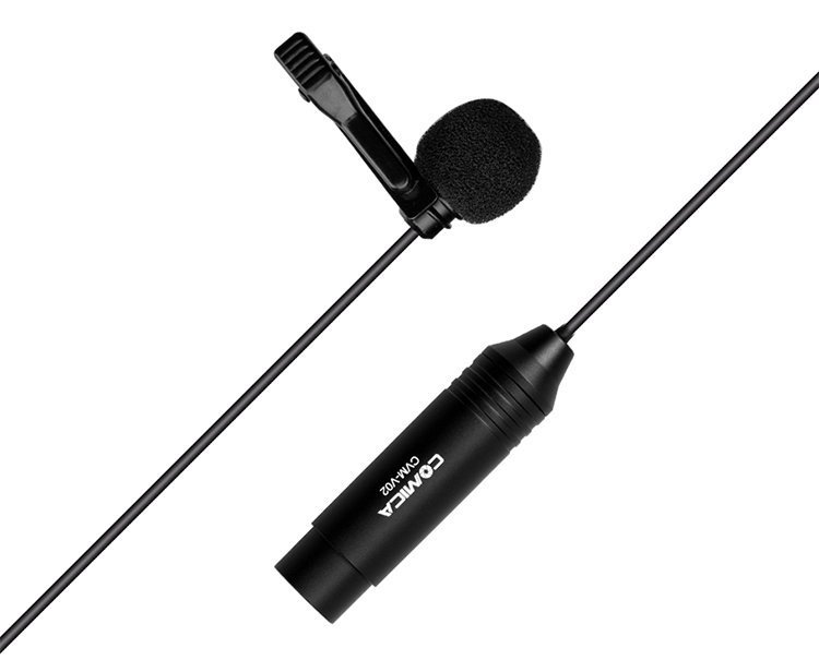 Микрофон петличный CoMica CVM-V02O (4.5м) (Уцененный кат.Б)